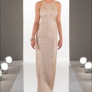 Sorella Vita Modern Metallic bridesmaid dress